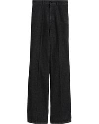 Max Mara - Dark Wash Straight-Leg Jeans - Lyst