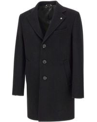 Manuel Ritz - Single-Breasted Tailored Coat - Lyst