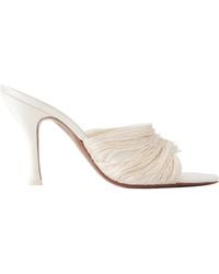Neous - Solid Color Woven Sandals - Lyst