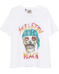 GALLERY DEPT. - Skeleton-Graphic Crewneck T-Shirt - Lyst