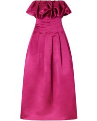 Ulla Johnson - Strapless Dress - Lyst