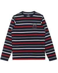 Paul & Shark - Striped Logo Long-Sleeved T-Shirt - Lyst