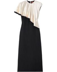 Altuzarra - Topolino Layered Silk-Satin Midi Dress - Lyst