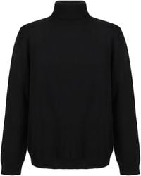 Roberto Collina - Turtleneck Knit Sweater - Lyst