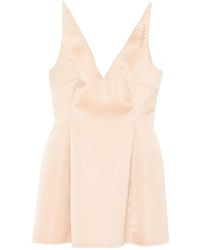 Marni - Baby Doll Duchesse Mini Dress - Lyst