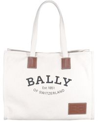 Bally - Logo Canvas Shoulder Bag - Lyst