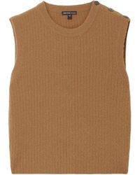 James Perse - Wool-Blend Vest - Lyst