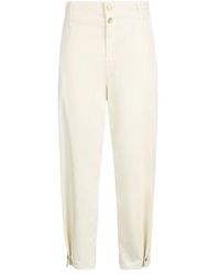 Liu Jo - Rear Logo Detail Button Balloon Trousers - Lyst