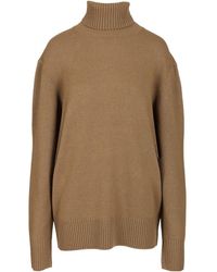 TOTEME - Totême Roll Neck Long Sleeved Jumper - Lyst