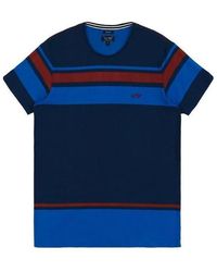 Armani Jeans - Round Collar Logo T-Shirt - Lyst