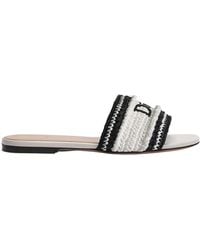 Dior - Iviera Woven Slide - Lyst