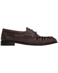 Saint Laurent - Round-Toe Casual Shoes - Lyst