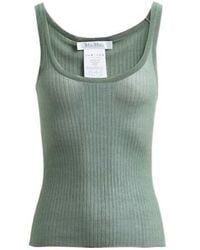 Max Mara - Solid Sleeveless Knit Vest - Lyst