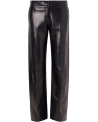 KHAITE - Leather Trousers - Lyst