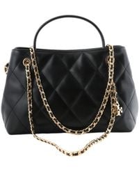 Tory Burch - Fleming Small Quilted Shoulder Bag - Lyst