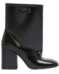 Marni - Trunkaroo Square-Toe Block-Heel Ankle Boots - Lyst