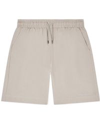 Emporio Armani - Elastic Waist Shorts - Lyst