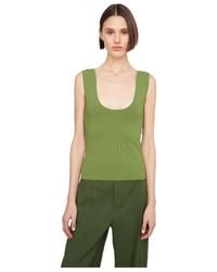 Vince - Scoop-Neck Tank Top - Lyst