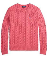 Polo Ralph Lauren - Cable-Knit Knitted Sweater - Lyst