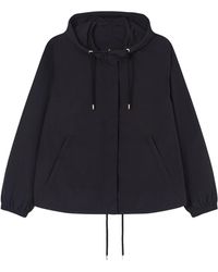 Emporio Armani - Hooded Blouson Jacket - Lyst
