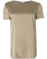 Max Mara - Crew Neck Short-Sleeved T-Shirt - Lyst