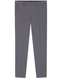 BOSS - Pressed-Crease Tapered Trousers - Lyst