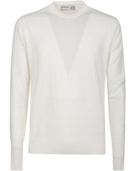 Ballantyne - Crewneck Knitted Jumper - Lyst
