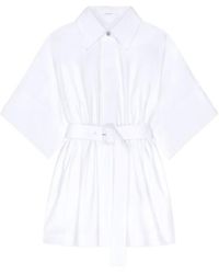 Givenchy - Short Sleeved Belted Mini Dress - Lyst