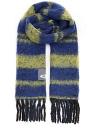 Vivienne Westwood - Logo Patch Fringed Scarf - Lyst