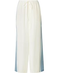 SIR. - Drawstring Stripe Trousers - Lyst