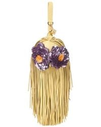 Fendi - Fringed Bag Bugs Charm - Lyst