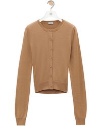 Loewe - Draped Cardigan - Lyst