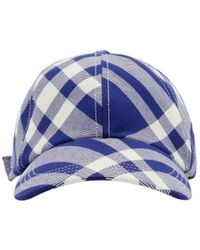 Burberry - Plaid-Checked Curved-Peak Baseball Cap - Lyst