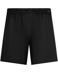 Dolce & Gabbana - Elastic Waist Satin Boxer Shorts - Lyst