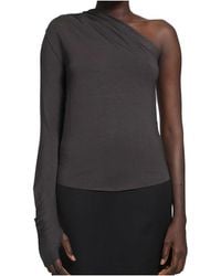 Thom Krom - One-Shoulder Draped Top - Lyst
