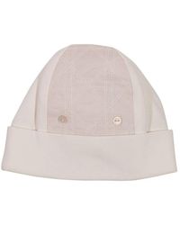 Dior - Check Stitching Hat - Lyst