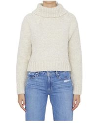 Bottega Veneta - Long-Sleeved Turtleneck Sweater - Lyst