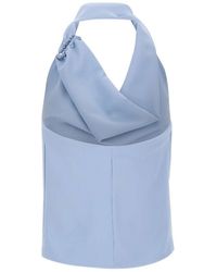 Kaos - Draped Halterneck Top - Lyst