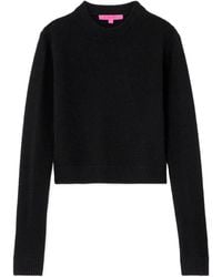 The Elder Statesman - Cropped Cashmere Sweater - Lyst