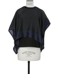 Sacai - Asymmetric Crewneck Top - Lyst