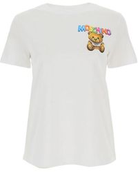 Moschino - Item O-Neck Short-Sleeved T-Shirt - Lyst