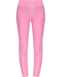 Versace Jeans Couture - Couture Logo Detailed Stretched Leggings - Lyst