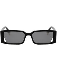 Fendi - Eyewear Rectangle-Frame Sunglasses - Lyst