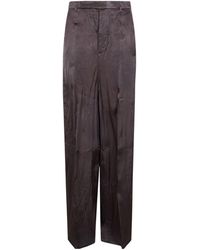 Rick Owens - Flat-Front Trousers - Lyst