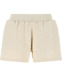Off-White c/o Virgil Abloh - All-Over Logo Patterned Terry Shorts - Lyst