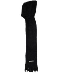 Acne Studios - Hooded Mohair Wool Scarf - Lyst