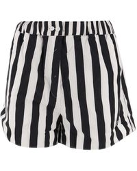Patou - Riviera Striped Bermuda Shorts - Lyst