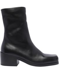 Marsèll - Marsèll Block-Heeled Zipped Boots - Lyst