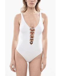 DSquared² - Cut-Out One-Piece Swimsuit - Lyst