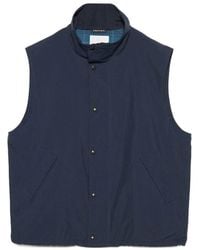Nanamica - High-Neck Press-Stud Gilet - Lyst